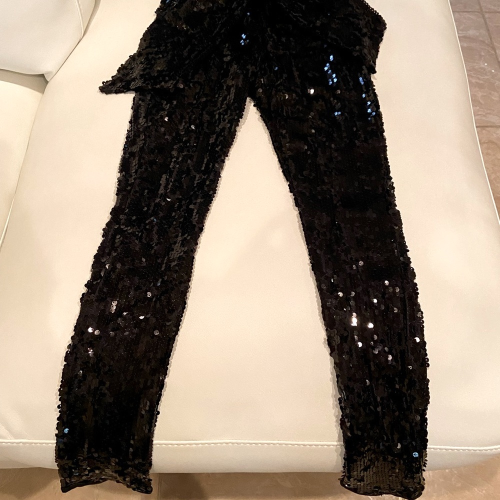 Sequin party pants